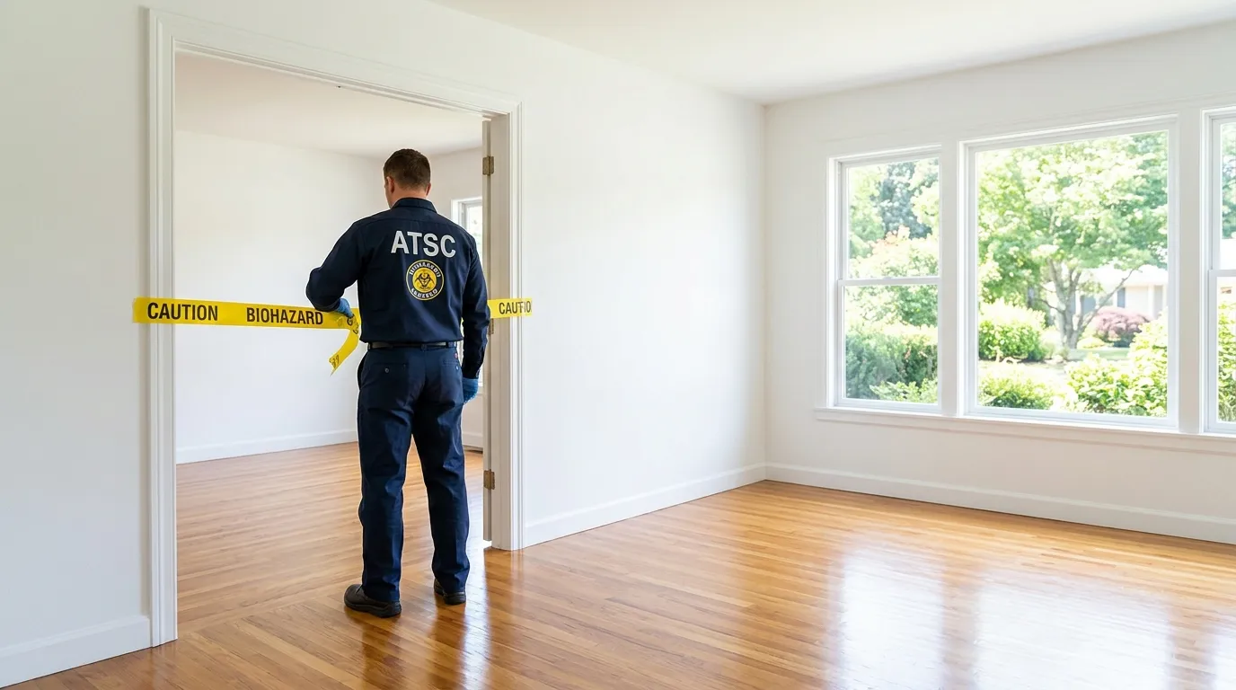 Certified biohazard cleanup crew performing Crime Scene Cleanup in Manhattan Valley