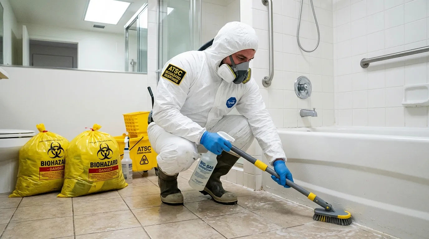 Decontamination equipment deployed for Blood Cleanup in Manhattan Valley